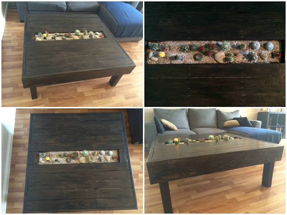 table basse palette