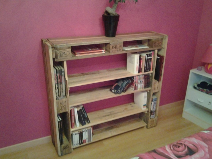 etagere en palette