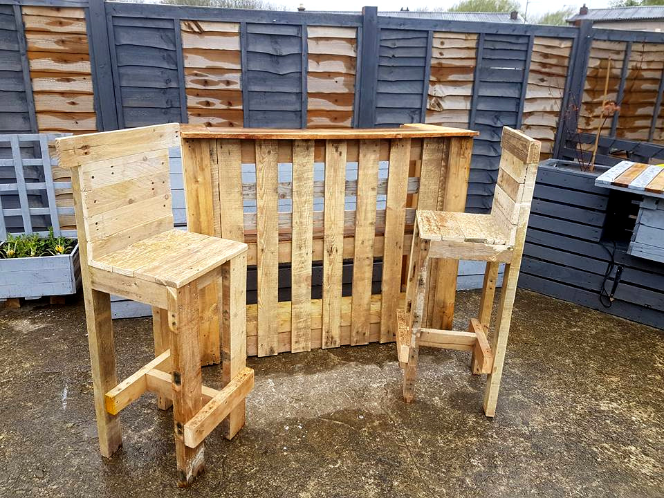 faire un bar en palette