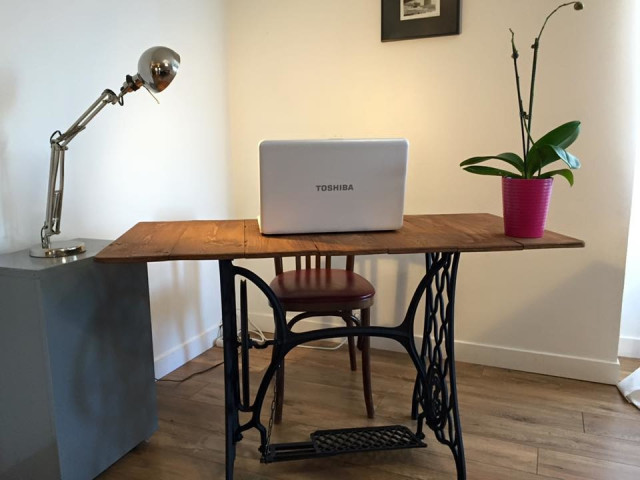 bureau en palette